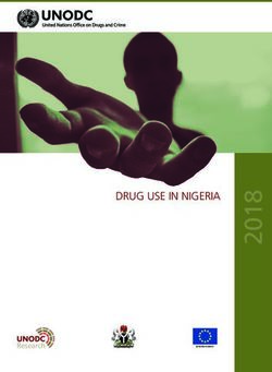 DRUG USE IN NIGERIA Research - United Nations Office on Drugs and Crime