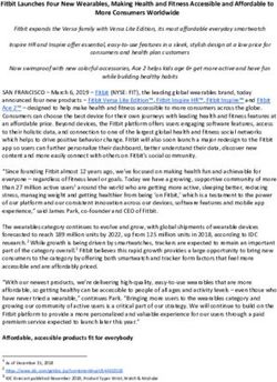 Fitbit Launches Four New Wearables, Making Health and Fitness Accessible and Affordable to More Consumers Worldwide