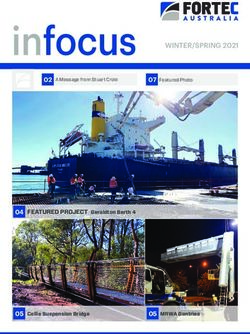 Infocus WINTER/SPRING 2021 - Fortec Australia