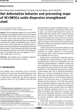 Hot deformation behavior and processing maps of 9Cr3W3Co oxide dispersion-strengthened steel