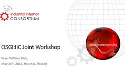 OSGi:IIC Joint Workshop - Wael William Diab, May 24th, 2018. Helsinki, Finland - Industrial Internet Consortium