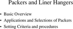 Packers and Liner Hangers - Basic Overview Applications and Selections of Packers Setting Criteria and procedures