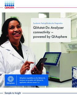QIAstat-Dx Analyzer connectivity - powered by QIAsphere - Syndromic Testing Molecular Diagnostics
