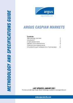 ArgUs caspian Markets - Methodo Logy and specifications g U ...