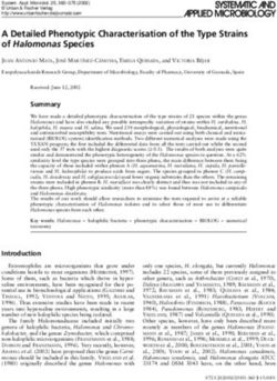 A Detailed Phenotypic Characterisation of the Type Strains of Halomonas Species