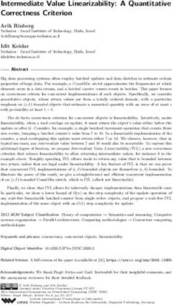 Intermediate Value Linearizability: A Quantitative Correctness Criterion - Schloss Dagstuhl
