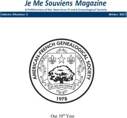 Je Me Souviens Magazine - Our 39th Year - Volume 3 Number 3 - American-French Genealogical ...