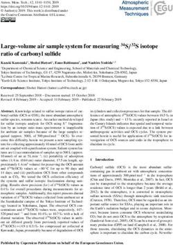 Large-volume air sample system for measuring 34S/32S isotope ratio of carbonyl sulfide - Atmos. Meas. Tech