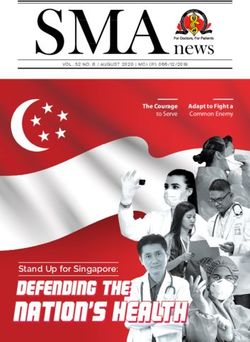 Nation's health defending the - news - Singapore Medical Association