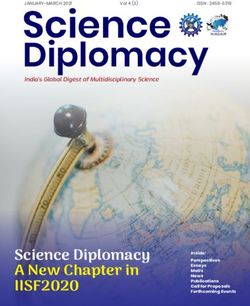 Science Diplomacy - Science Diplomacy A New Chapter in - TWAS