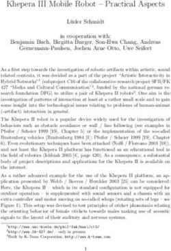 Khepera III Mobile Robot - Practical Aspects