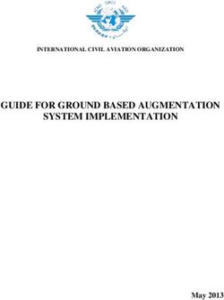 GUIDE FOR GROUND BASED AUGMENTATION SYSTEM IMPLEMENTATION - May 2013 - ICAO