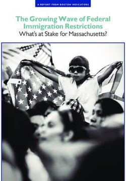 The Growing Wave of Federal Immigration Restrictions - What's at Stake for Massachusetts?
