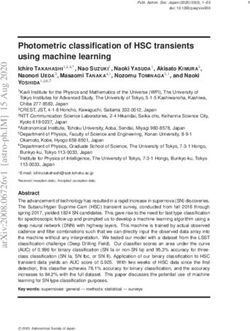 Photometric classification of HSC transients using machine learning