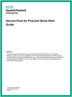 Service Pack for ProLiant Quick Start Guide - HPE Support Center