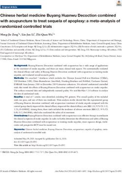 Chinese herbal medicine Buyang Huanwu Decoction combined with acupuncture to treat sequela of apoplexy: a meta-analysis of randomized controlled ...