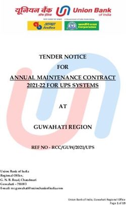 TENDER NOTICE FOR ANNUAL MAINTENANCE CONTRACT 2021 22 FOR UPS SYSTEMS AT GUWAHATI REGION