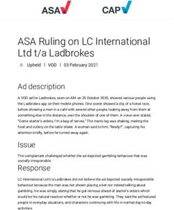 ASA Ruling on LC International Ltd t/a Ladbrokes - Clifton ...