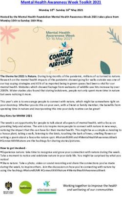 Mental Health Awareness Week Toolkit 2021 - CVS ...