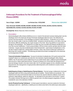 Endoscopic Procedures for the Treatment of Gastroesophageal Reflux Disease (GERD) - Moda ...