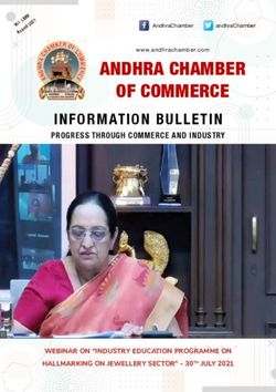 ANDHRA CHAMBER OF COMMERCE - PROGRESS THROUGH COMMERCE AND INDUSTRY - WEBINAR ON "INDUSTRY EDUCATION PROGRAMME ON HALLMARKING ON JEWELLERY SECTOR" ...