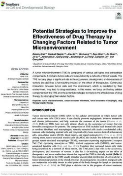 Potential Strategies to Improve the Effectiveness of Drug Therapy by Changing Factors Related to Tumor Microenvironment