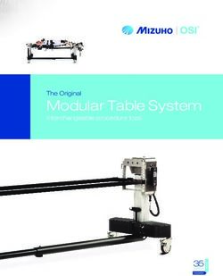 Modular Table System The Original Interchangeable procedure tops - LifeHealthcare