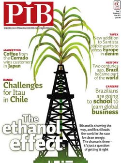 Ethanol business to school to are going - Revista Pib