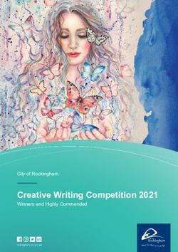 creative writing competition uk 2021