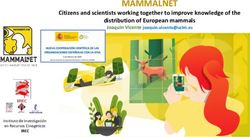 MAMMALNET Citizens and scientists working together to improve knowledge of the distribution of European mammals