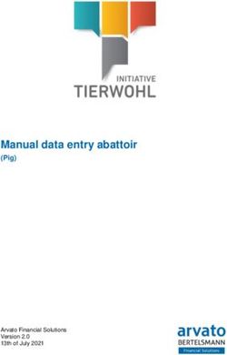 Manual data entry abattoir - (Pig) - Initiative Tierwohl