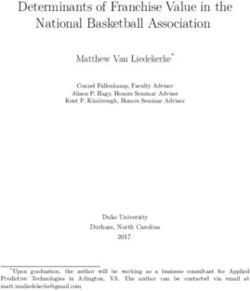 Determinants of Franchise Value in the National Basketball Association