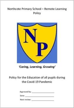 Caring, Learning, Growing' - Northcote Primary School - Remote Learning Policy - Policy for the Education of all pupils during the Covid-19 Pandemic