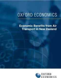 Economic Benefits from Air Transport in New Zealand