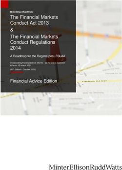 The Financial Markets Conduct Act 2013 & The Financial Markets Conduct Regulations 2014