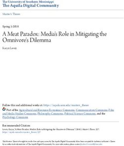 A Meat Paradox: Media's Role in Mitigating the Omnivore's Dilemma - The Aquila Digital Community