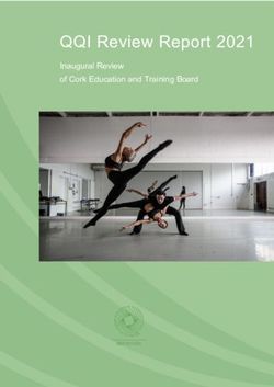 QQI Review Report 2021 - Inaugural Review of Cork Education and Training Board