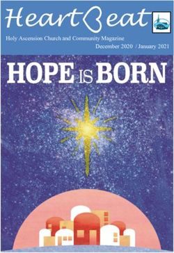 Heart eat Holy Ascension Church and Community Magazine December 2020 / January 2021