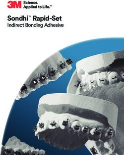 Sondhi Rapid-Set Indirect Bonding Adhesive