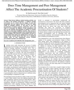 Does Time Management and Peer Management Affect The Academic Procrastination Of Students?
