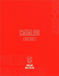 2021-2022 Portland Bible College
