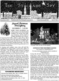 Annual Christmas Published by The Stockade Association