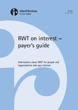 RWT on interest - payer's guide - Information about RWT for people and organisations who pay interest - Stephen Larsen and Co ...