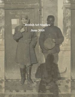 British Art Studies June 2018
