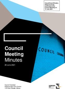 Council Meeting Minutes - Unconfirmed Minutes, which are to be confirmed at the Council Meeting on 13_July 2021 - Hobsons Bay City Council