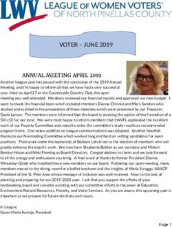 VOTER - JUNE 2019 - League of Women Voters