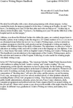 Creative Writing Majors Handbook - Emory Creative Writing ...