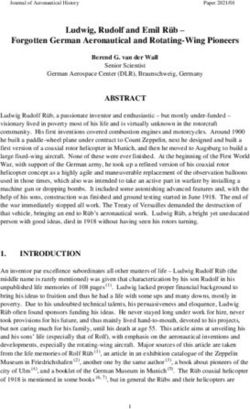 ABSTRACT Forgotten German Aeronautical and Rotating-Wing Pioneers - Royal Aeronautical ...