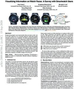 Visualizing Information on Watch Faces: A Survey with Smartwatch Users