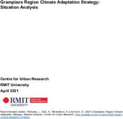 Grampians Region Climate Adaptation Strategy: Situation Analysis